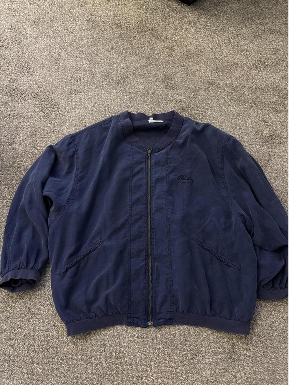 Men's Navy and Blue Jacket